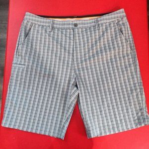 Chase 54 golf short casual grey checkered men's size 38